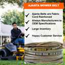 KUBOTA OEM Replacement Belt. Replace 15469-97010 1/2X42 3/4