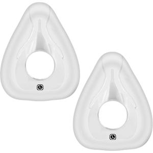 Replacement Cushion for ResMed AirFit F20 Mask, Full Face CPAP Mask Cushion Replacement, Reliable Seal Perfect Fit, Covers Nose and Mouth, 2 Packs, Large
