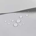 Barossa Design Extra Long Shower Curtain Liner with 3 Magnets - 72" x 84" XL, Waterproof PEVA Lightweight Shower Liner for Bathroom, PVC Free, Metal Grommets - Silver Gray, 72x84