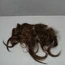 CAISHA Hairpiece Hair Wrap Heat-resistant Synthetic Fibres Curly Messy Updo Mixed Brown HW3 (mixed brown #2/30 HW3)