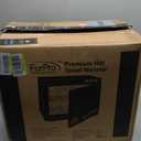 ForPro Professional Collection Premium Hot Towel Warmer, 23L Extra Large Capacity, Two Stainless Steel Racks, Black