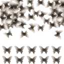 5 x 50 Pcs Mini Resin Butterflies Animals Figurines for DIY Crafts Fairy Garden Micro Landscaping Miniature Home Decor