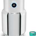 Shark Air Purifier with NeverChange Air Filter Technology, 5 Year HEPA Filter, Covers 1400 Sq. ft, Odor Neutralizer and Clean Sense Technology, Removes 99.98% of Dust & Allergens, HP302  (White)