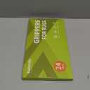Rabenda 24 Pcs Grippers for Rugs, Non Slip Rug Pads for Hardwood Floors and Tiles, Reusable Rug Tape for Area Rugs, Dual Sided Adhesive Rug Pad Gripper Keep Corners Flat(Black)