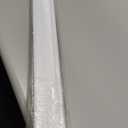 DEZ FURNISHINGS Cordless 1" Light Filtering Pleated Shade, Fabric, 43.5"W x 64"H, White