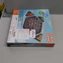 Chain Triangle Chess Game, Rubber Band Geoboard Game, Strategy Board Games, Family Night Games for Kids and Adults, 2 to 4 Players