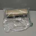 PATIKIL Lamp shades for Table Lamps 11.4" Top x 12.6" Bottom x 9.8" High Drum Lamp shades for Floor Lamps Medium Linen Lampshade Easy Assembly for Lamp Replacement, Beige Black