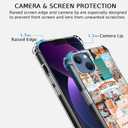 Christian Quotes Case for iPhone 13,Aesthetic Vintage Jesus Bible Verses Pattern Case,Trendy Soft TPU Bumper Case Compatible with iPhone 13