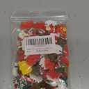 HADDIY Christmas Resin Charms for Crafts,100 Pcs Flatback Slime Charm Beads Miniature Ornaments for Christmas Embellishments,Craft Supplies and Mini Christmas Decorations
