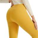 Sherpa Fleece Lined Leggings Women Winter Warm Thermal Tights Soft High Waist Thick Pants for Cold Weather