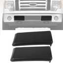 Replacement for Front Bumper Guard Pad Cap Inserts End Cover 2009-2014 F150 F-150 9L3Z17E810B Left Driver & Right Passenger Side