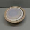 COOK WITH COLOR 12 Pc Glass Mixing Bowl Set with Lids  Borosilicate Glass Nesting Bowls for Cooking, Baking and Meal Prep, Fluted Brown