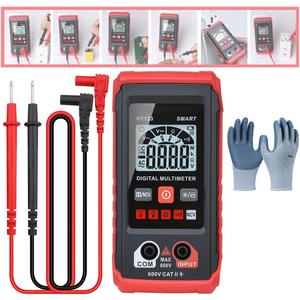 XIRUJNFD Smart Digital Multimeter HT123 TM-510 4000 Counts, Automatic Voltage Tester With Non-Contact Voltage for AC/DC (1)