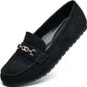 DeYashopin Women's Loafer Shoes Leisure Slip On Work Shoes Comfort Walking Flats, Size 9,5