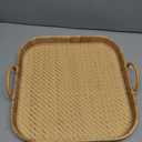Infuse 1 Rectangular Bamboo Tray 15x15 Inch