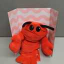 Menstruation Crustacean Lobster by Relatable, Microwavable Heating Pad for Period Cramps, Cuddly Plushies, Relaxing Gifts for Mom, Includes 1 Lavender Scented Heating Pad Plushy