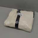 Lzerking Canvas Tote Bag with Zipper and External Pocket, 3 Pack Reusable Grocery Shopping Bags for Beach, Gift, DIY (Natural Color)