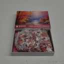 Maple Path 1000 Piece Jigsaw Puzzle - Red Maple Forest Oil Painting Puzzle for Adults