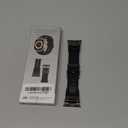 amBand Bands Compatible with Apple Watch Ultra 3/2/1 49mm, M1 Sport Series Rugged Durable Strap with Metal Connector to Match Ultra's Titanium Case for iWatch 49mm Men Matte Black