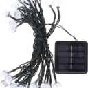 Led Solar Bubble Ball Light String Waterproof Yard Decor for Outdoor Christmas Party Decorative Lighting