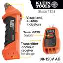 Klein Tools ET310 AC Circuit Breaker Finder, Electric and Voltage Tester with Integrated GFCI Outlet Tester