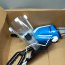 Pool Vacuum for Above Ground Pool with a Telescopic Pole, 80Mins Runtime, Handheld Rechargeable Pool Cleaner with 18.5 Gallons/min Powerful Suction for Above Ground/Inground Pools, Hot Tubs, Spas