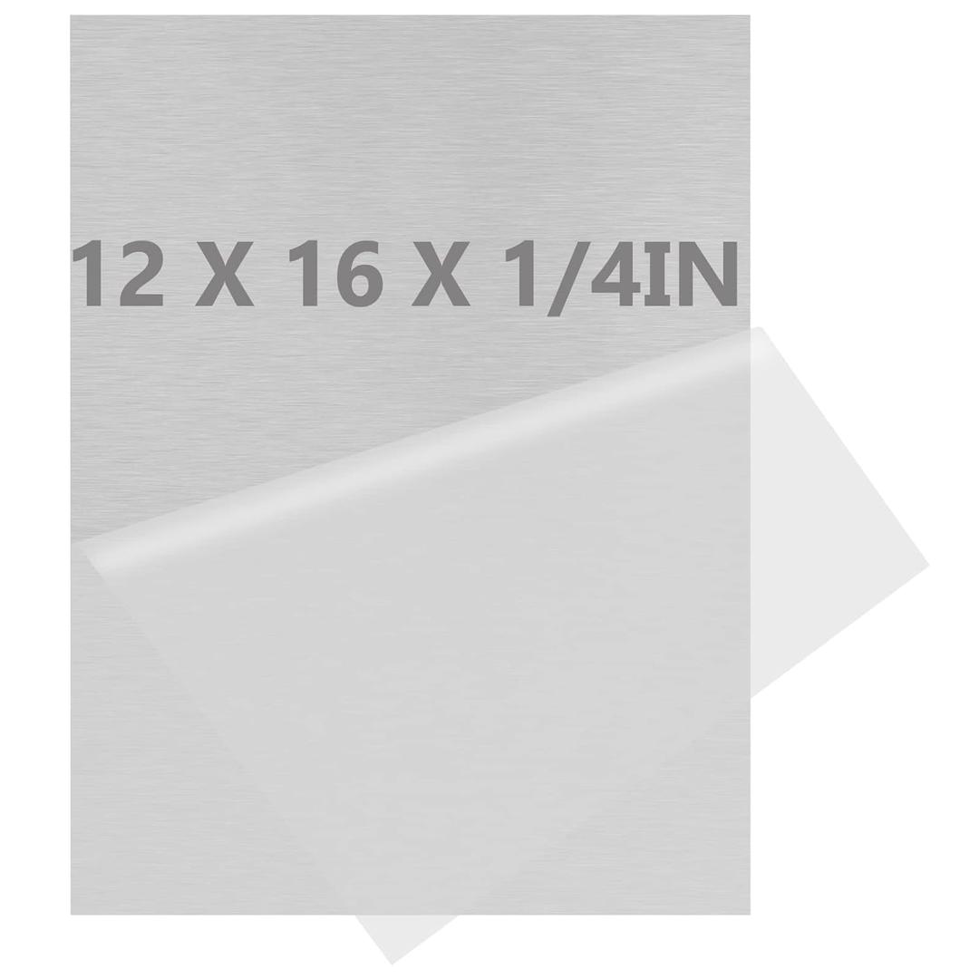 6061 T651 Aluminum Sheet Metal 12 x 16 x 1/4 (6MM) Inch Thick Flat Plain Aluminum Plate Covered with Protective Film, Heat Treatable Rectangle 6MM Aluminum Metal Plate for Industrial 6061 T651 Aluminum Sheet Metal 12 x 16 x 1/4 (6MM) Inch Thick Flat Plain Aluminum Plate Covered with Protective Film, Heat Treatable Rectangle 6MM Aluminum Metal Plate for Industrial