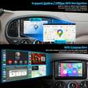 Android 14 Car Stereo Radio for Toyota 4Runner 2002-2009, for Tundra 2003-2006, for Sequoia 2003-2007, 4+64G 7'' Touch Screen Radio with Wireless CarPlay/Andriod Auto/Bluetooth/WiFi/Backup Camera/GPS
