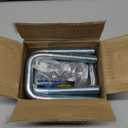 4 Pack Square U Bolt for 2.5 Inch Wide Leaf Spring, Galvanized Steel U Bolt Brackets with Plates, 4-5/8" Long x 2-5/8" Wide x 5/8" Diameter, Fit for Truck, Trailer and Boat