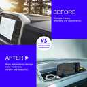 2024 2023 F150 Center Console Dash Storage Tray for 2021 2022 2023 2024 Ford F150 Dash Center Console Tray Ford F150 2022 Accessories F150 Dashboard Storage Organizer Sunglass Holder 2023 F150
