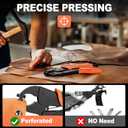 Heavy Duty Snap Fastener Tool for Rv Enthusiasts, Boat Owners, DIY Enthusiasts, Used in Boat Cover Installation, Camper, Rv, Sun Room, DIY Handicraft, Etc.