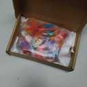 Ceramic Christmas Tree Replacement Lights Bulbs, 120 PCS Flame Shape Light up Medium Twist, 6 PCS Stars, Ornaments for Tree, Assorted Colors, (Ceramic Christmas Tree not Included)