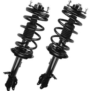 KUSATEC Front Pair Complete Struts Shock Absorber fit for Ford Escape 2001-2012, Mazda Tribute 2001-2011, Mercury Mariner 2005-2011, 171594 171593 Struts with Coil Spring Assemblies