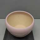 Deep Dream 8 Inch Plant Pots- Ceramic Pots for Plants with Drainage Hole and Saucer, Large Planter Pot for Indoor Plants Outdoor Decor, Pink