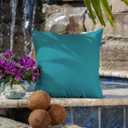 Arden Outdoor Toss Pillow, 2 Pack, 16 x 16, Rain-Proof, Fade Resistant Lake Blue Leala