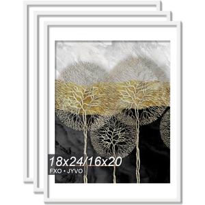 18x24 Picture Frame Set of 3 for Photo Poster Horizontally/Vertically