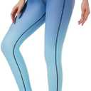 Ubestyle UPF 50+ High Waist Women's Swim Pants Swim Leggings Swimming Tights Rash Guard Pants Sun Protective, XL