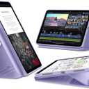 ESR for iPad Air 11 Inch Case M4/M3/M2 (2026/2025/2024), iPad Air 5th/4th Gen Case (2022/2020) 10.9 Inch, Removable Magnetic Cover, Adjustable Portrait/Landscape Stand, 9 Standing Angles, Light Purple