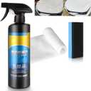 Car Coating Spray, Quick Effect Coating Agent, Quickly Coat Car Wax, Oil Film Emulsion Glass Cleaner, Car Scratch Wax Polish Spray Waterless Wash