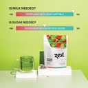 Zest Energy Green Tea  Pomegranate Mojito High Caffeine Tea Bags for Focus & Morning Energy  Natural Caffeinated Tea with 135mg Caffeine  Coffee Substitute  20Ct Pack, Non-GMO & Keto Friendly (EXP 09/18/27)