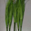 Melorca&Guilla Artificial Plants 4PCS 27 Fake Tall Onion Grass Faux Plant,Artificial Grass Greenery Shrubs Bushes for Garden Porch Window Box Shop Office Home Dcor