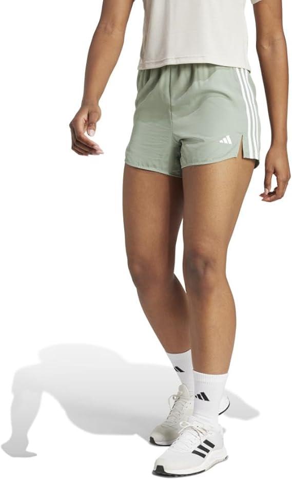 adidas Women's 3-Stripes High-Rise Training Shorts, Size XS