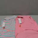 KYEESE 2Pack Dog Shirt, Soft Striped Dogs T Shirts, Lightweight Pet Tank Top, Sleeveless Dog Shirt for Small Dogs, Stretchy Comfortable Pet Vest, Pink, XL (X-Large (18-30lbs))