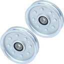 GELASKA 2 Pack AM37249 Idler Pulley Replace John Deere AM107468, AM37442, AM35862, D18314, TCA22982, eXmark 1-602501, 1-403009, Husqvarna 601000391, 533310326, Snapper 2441649, 1680299, 07300039