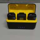 NEEWER CM28 (1 RX + 2 TX + Charging Case), Wireless Lavalier Microphone, Smart Noise Cancelling, 48KHz/16Bit 9 Hrs Uncompressed Recording, 656ft/200m Range, Lav Mic for iPhone, Android, Camera