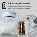 Kidde Smart Smoke and Carbon Monoxide Detector, Ring App Enabled for Real-Time Notifications, Wire-Free Interconnectivity, AA Battery Powered,  Manufacture date: 2026 Jan 30