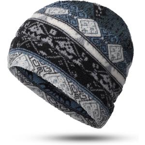 WTACTFUL Fleece Winter Warm Watch Cap - Mens Womens Skull Beanie Hat for Running Skiing Hiking