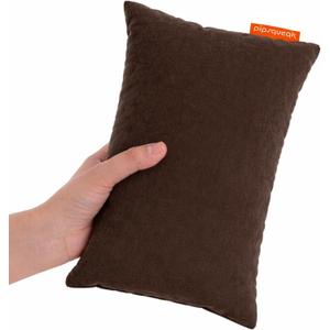 Pipsqueak Microfiber Pillow - Small, Mini, Tiny - 11 x 7 in - Perfect for Travel, Cars, Airplanes, Camping, Dogs, Toddlers, Kids, Lumbar, Knees and Neck - Ages 2 Yrs and Up