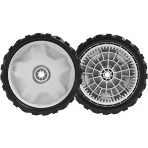 634-05040 Wheel Drive Assembly Fits for Craftsman, Cub Cadet, Brute, MTD Gold, Columbia, YardMan, 8" Replacement Front Wheel, 2 Pack (Gray)