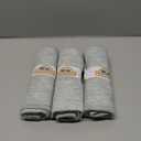 BlueSnail Quilted Thicker Waterproof Changing Pad Liners 3 Count (Gray 13" x 27")